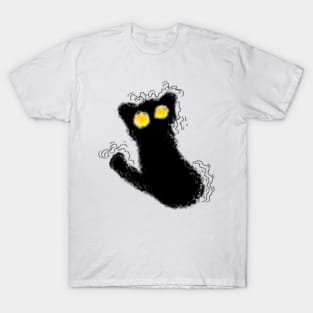 Startled Cat MS paint T-Shirt